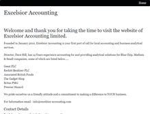 Tablet Screenshot of excelsior-accounting.com